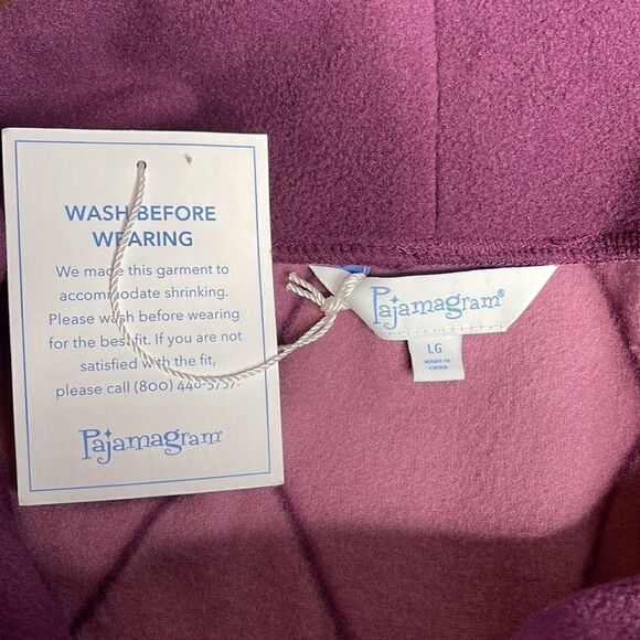 PAJAMAGRAM Pullover Top Sz L - Picture 6 of 7